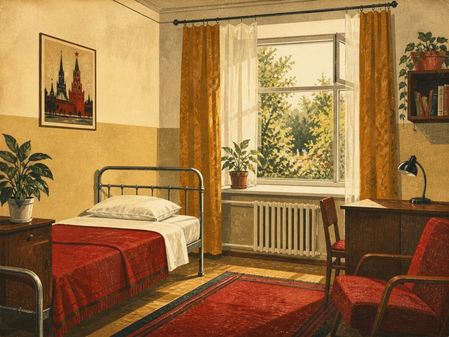 Garden View Room room illustration