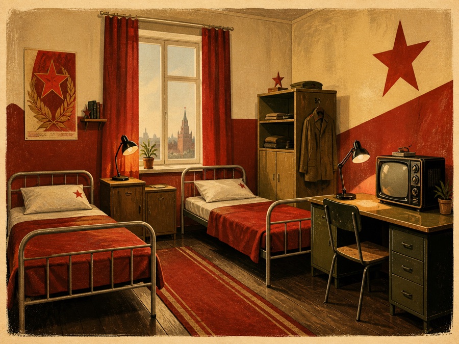 Red Army Room room illustration