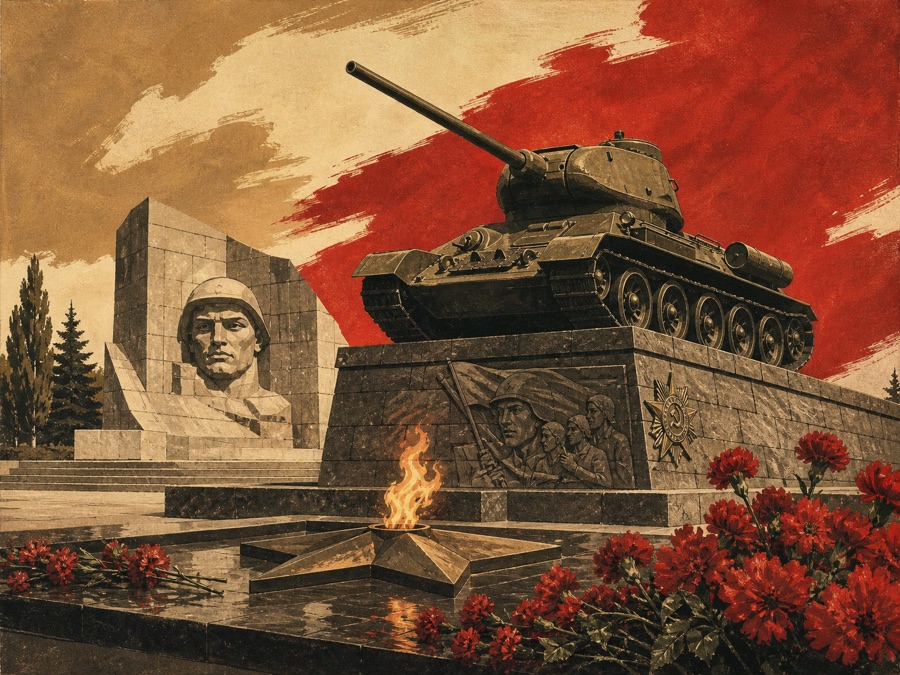 Glory & War Tour poster illustration